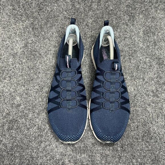 Skechers Gratis Shoes Women's Size 11 Blue Flex Stretch Athletic Outdoor Walking - Picture 3 of 11